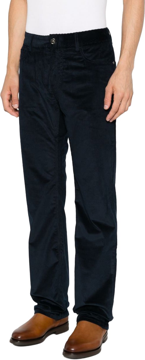 Etro Trousers Navy Navy