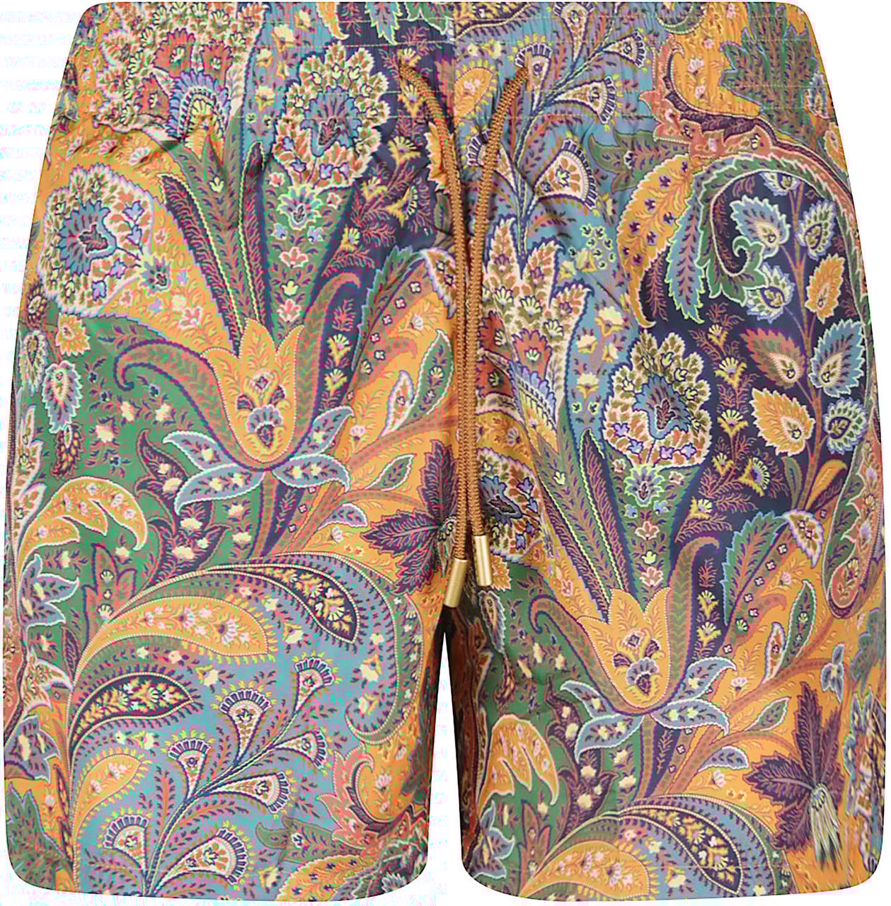 Etro Roma Swim Trunk Blue Blauw
