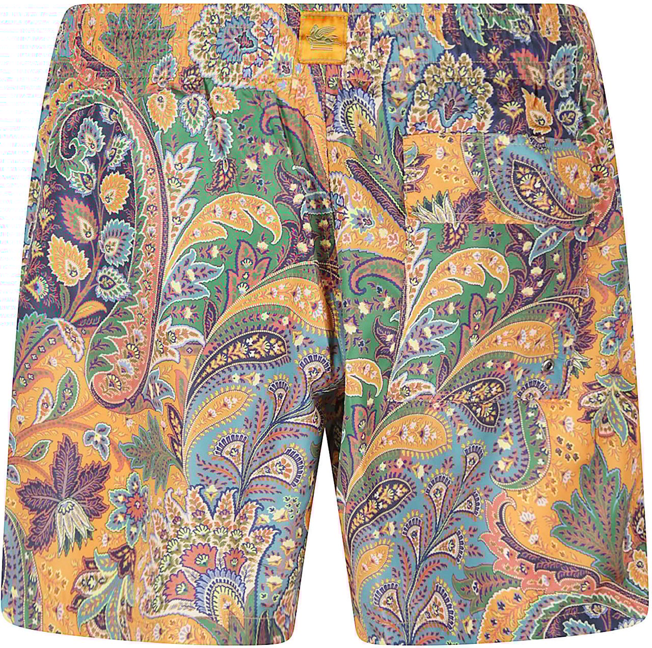 Etro Roma Swim Trunk Blue Blauw