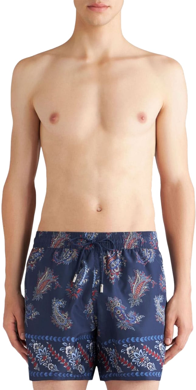 Etro Sea Clothing Blue Blauw