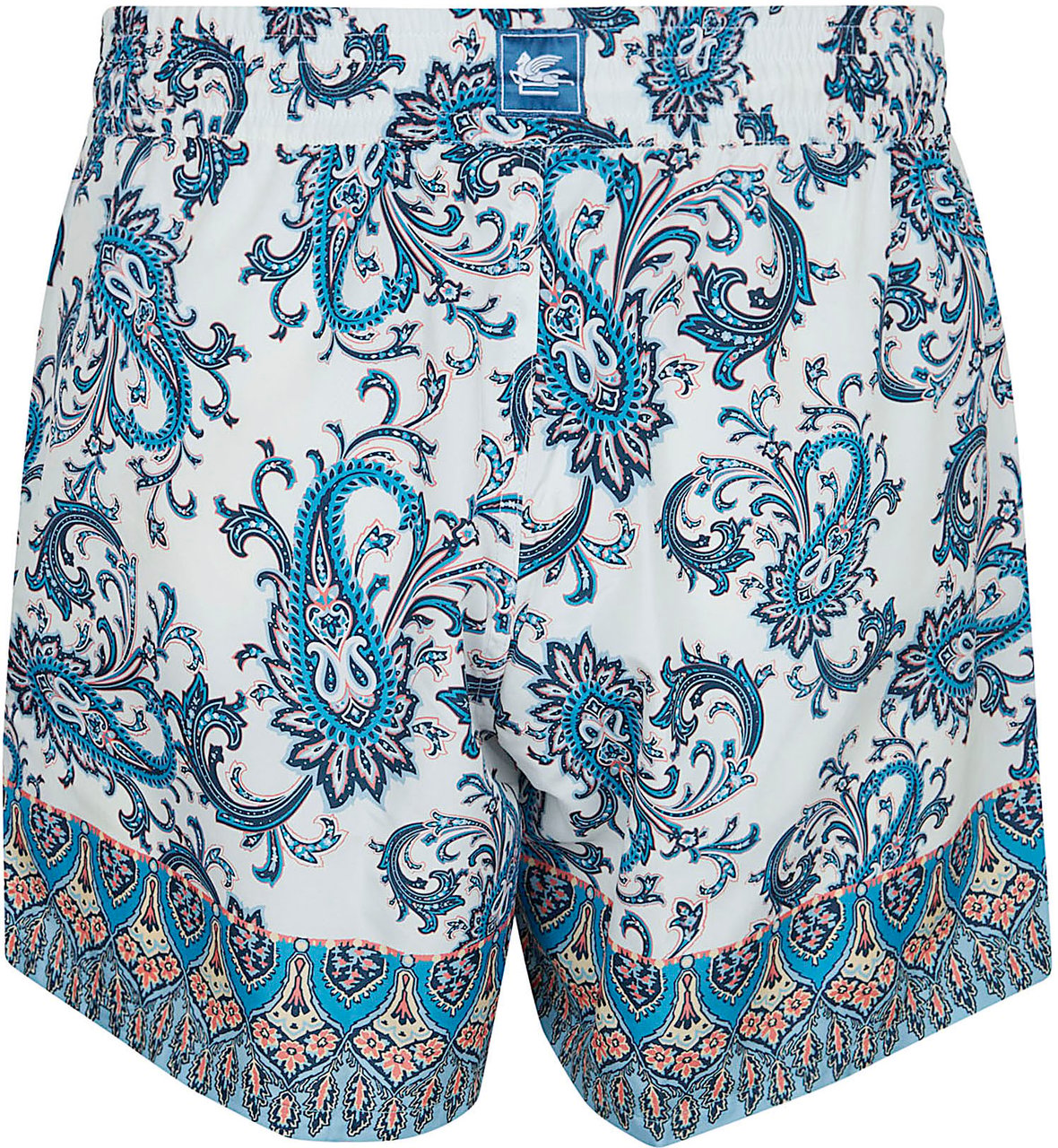 ETRO SWIM-TRUNK ROMA Lichtblauw