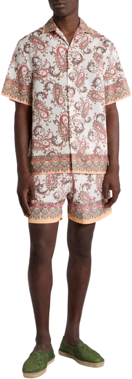 Etro Sea Clothing Orange Oranje