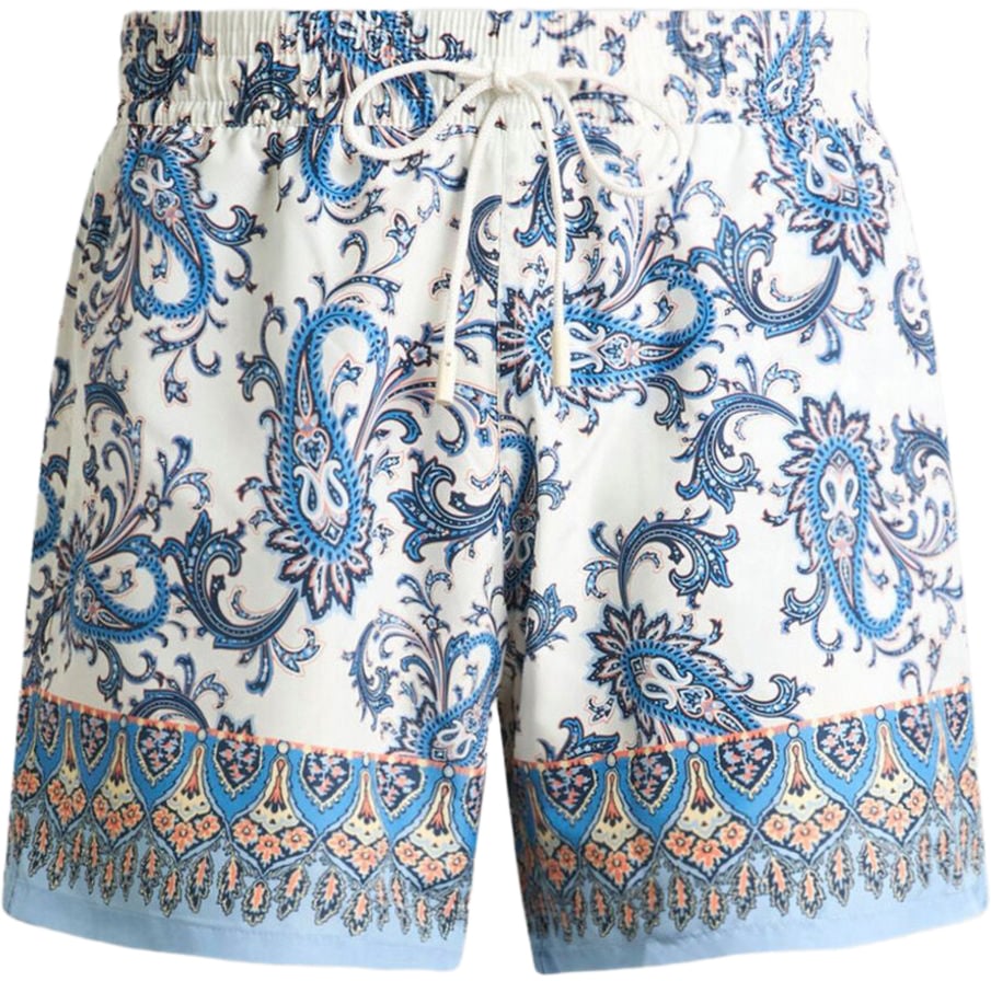 Etro Sea Clothing Clear Blue Blauw