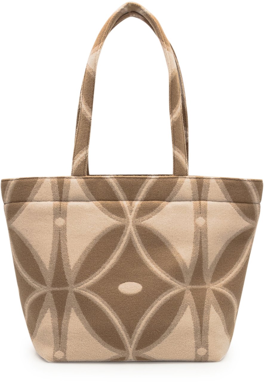 Etro Borsa Shopping con Logo Beige