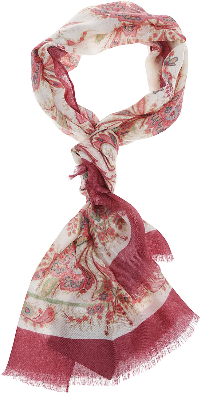 Etro Tosca Scarf Red Rood
