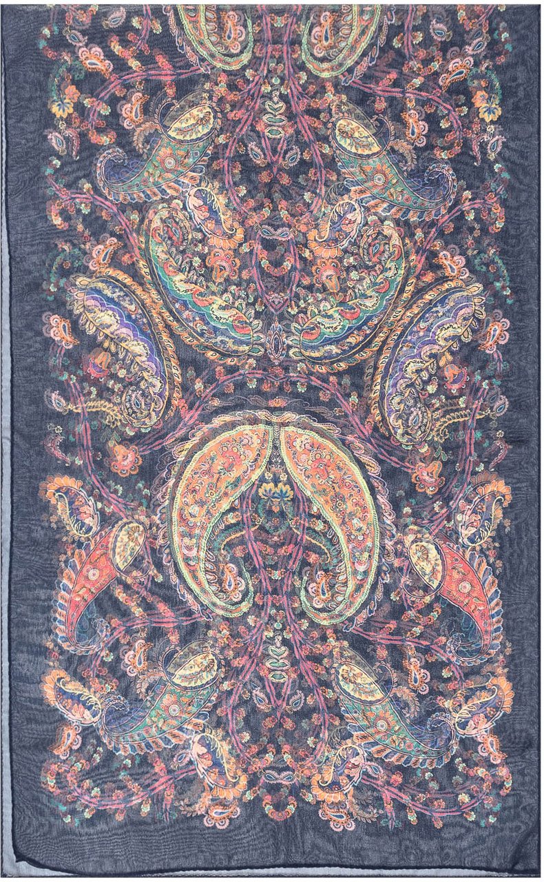 Etro Foulard con Motivo Paisley Divers