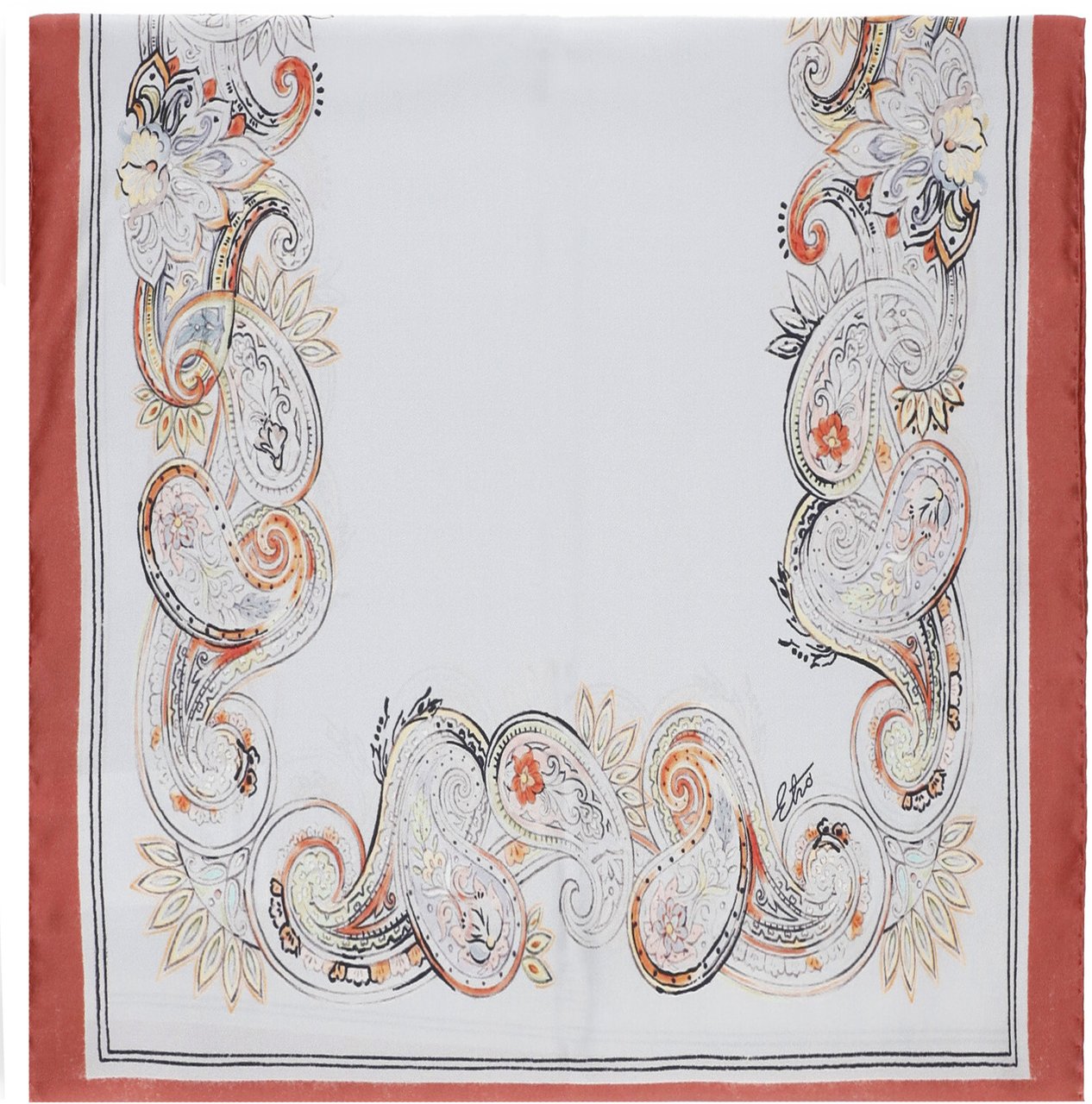 Etro Scarfs Light Blue Wit
