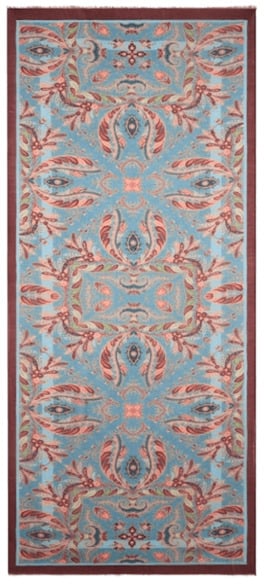 Etro Etro Sciarpe Azzurro Blauw
