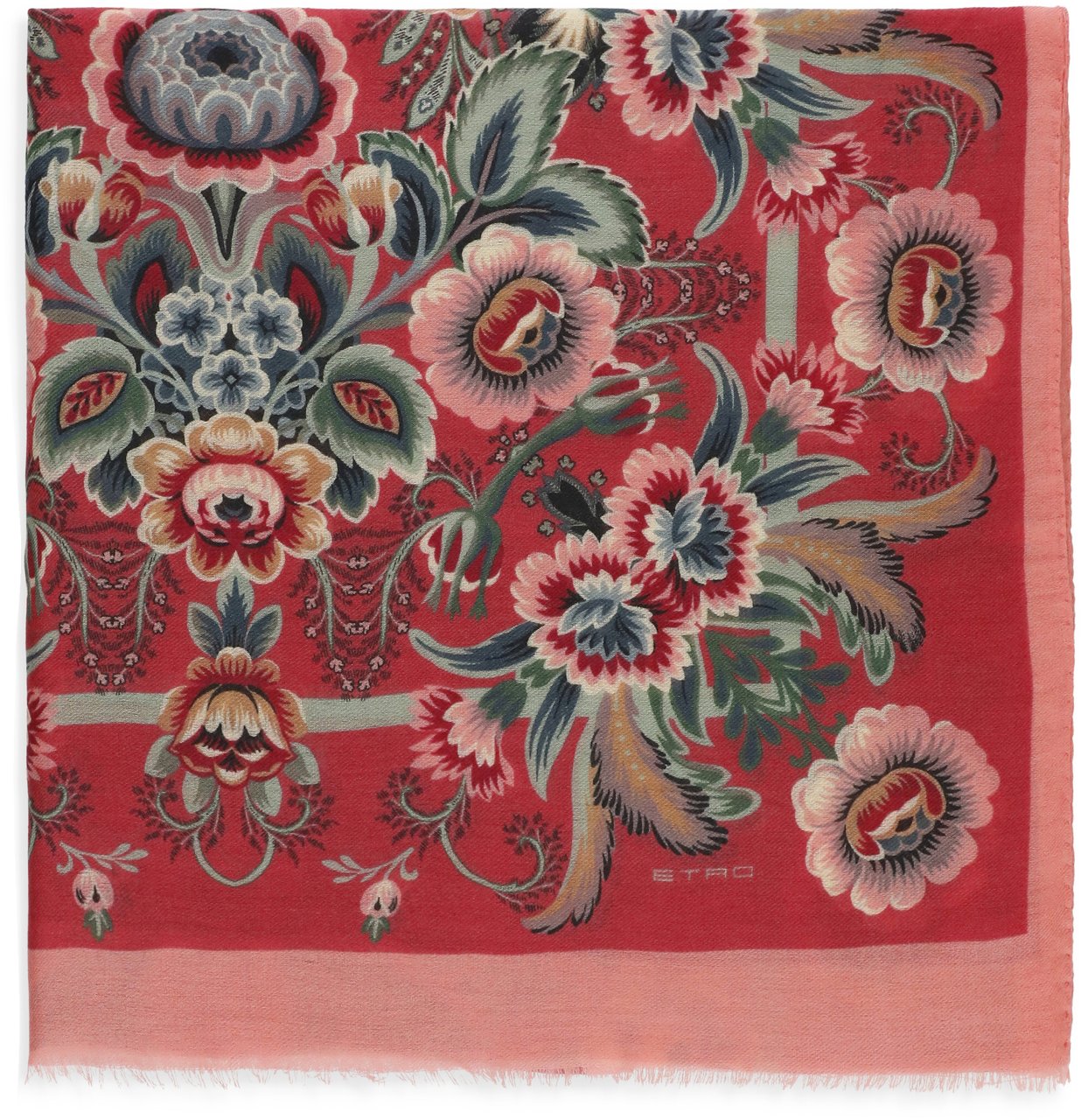 Etro Scarfs Red Rood