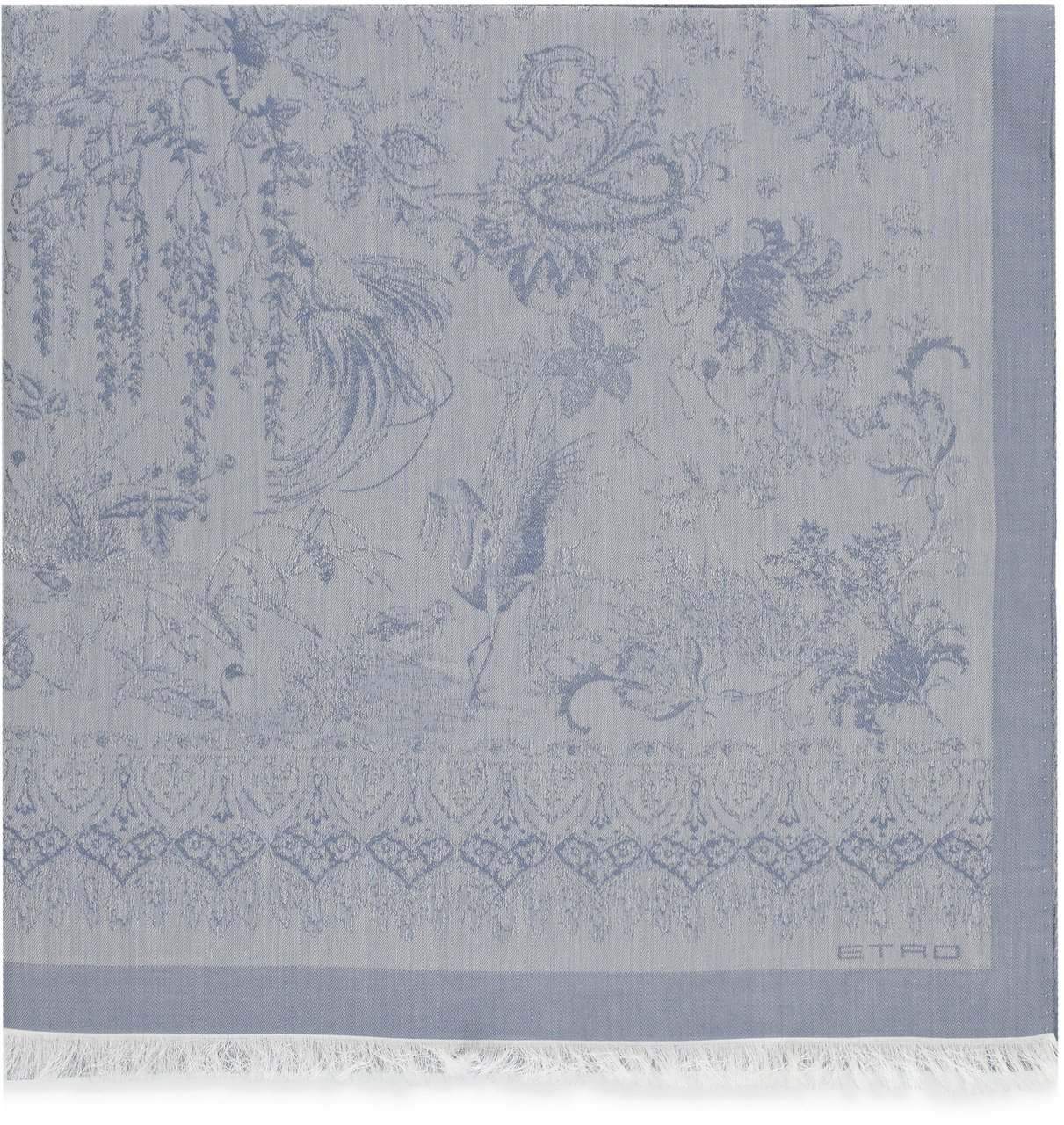 Etro Scarfs Blu Lichtblauw
