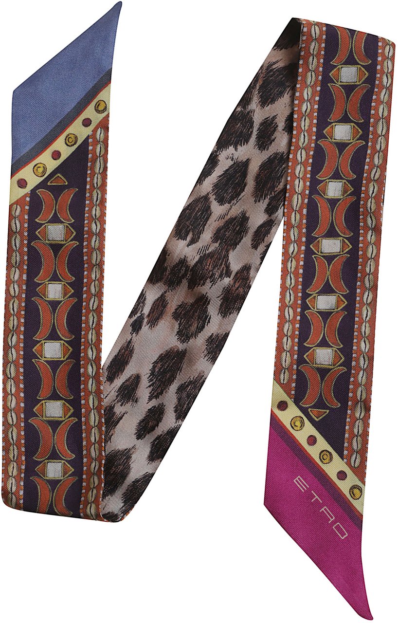Etro Paislina Scarf Multicolour Divers