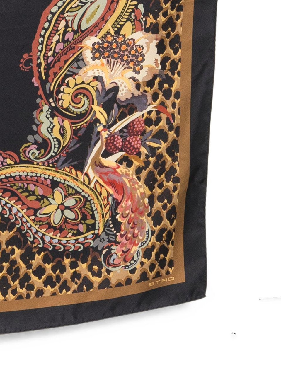 Etro Scarfs Brown Zwart