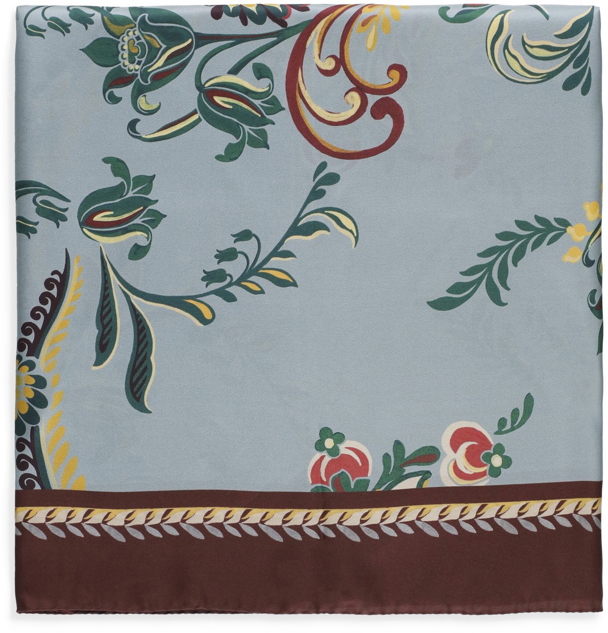 Etro Scarfs Light Blue Blauw