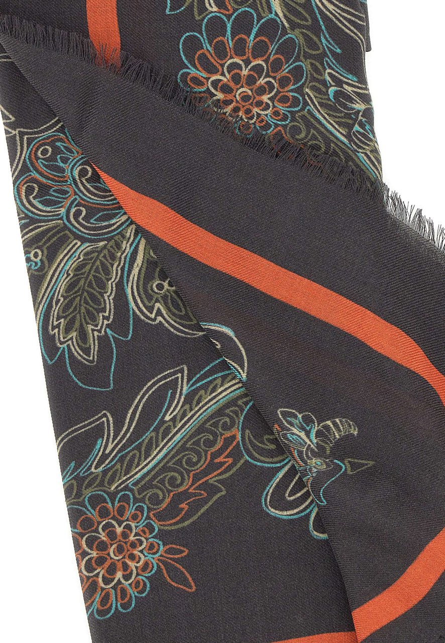 Etro Scarfs Brown Bruin