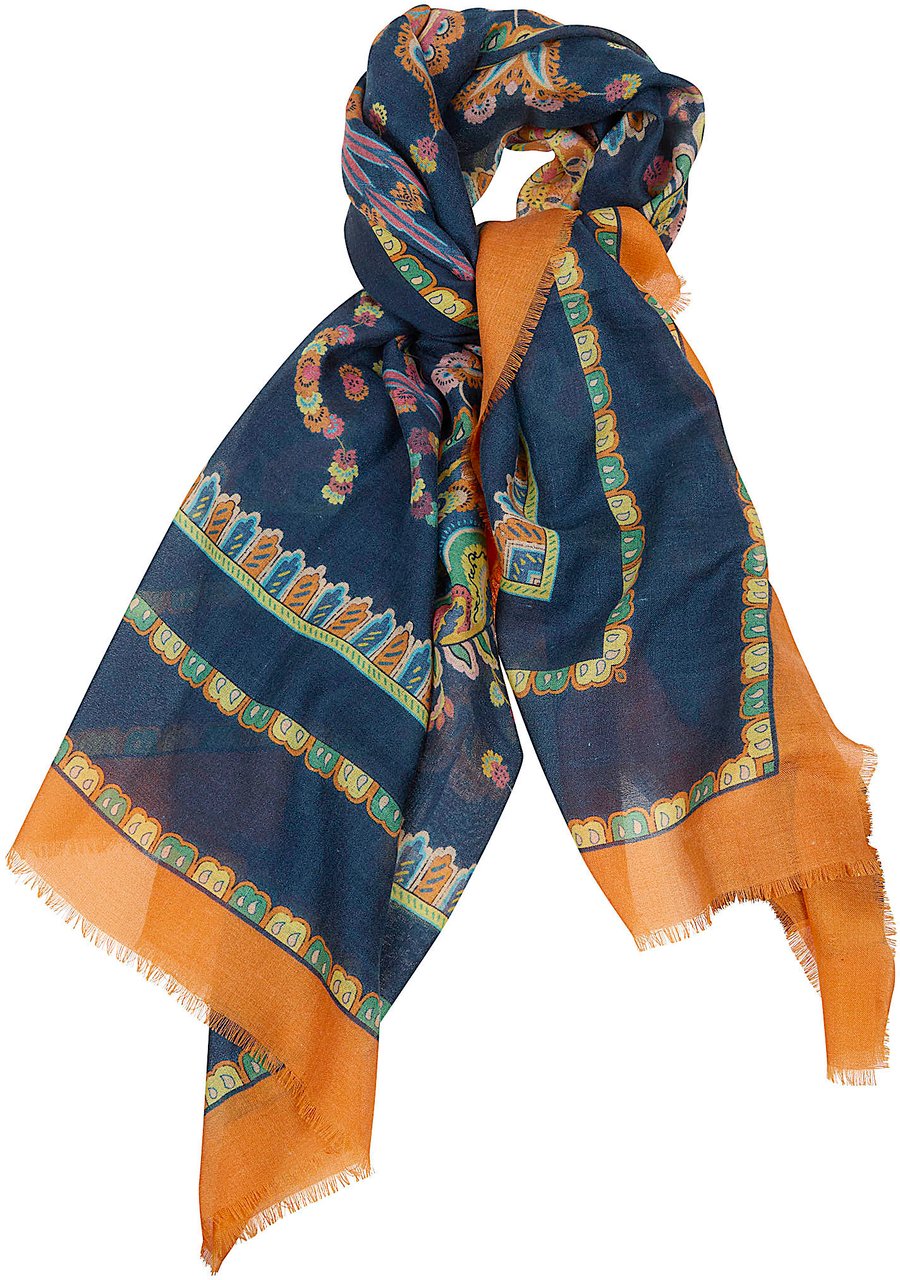 ETRO WOMEN`S AIDA SHAWL 140X140 ST Divers