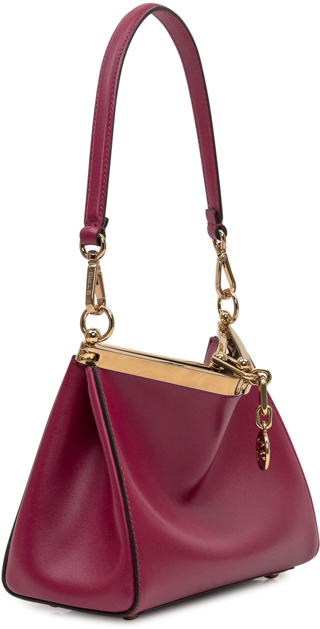 Etro Borsa a spalla burgundy Etro Paars