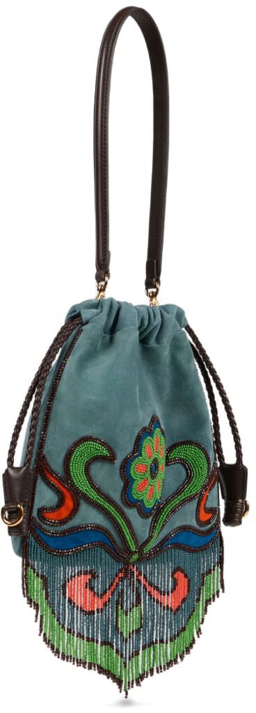 Etro Bags Clear Blue Blauw