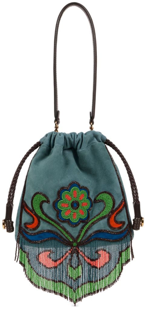 Etro Bags Clear Blue Blauw