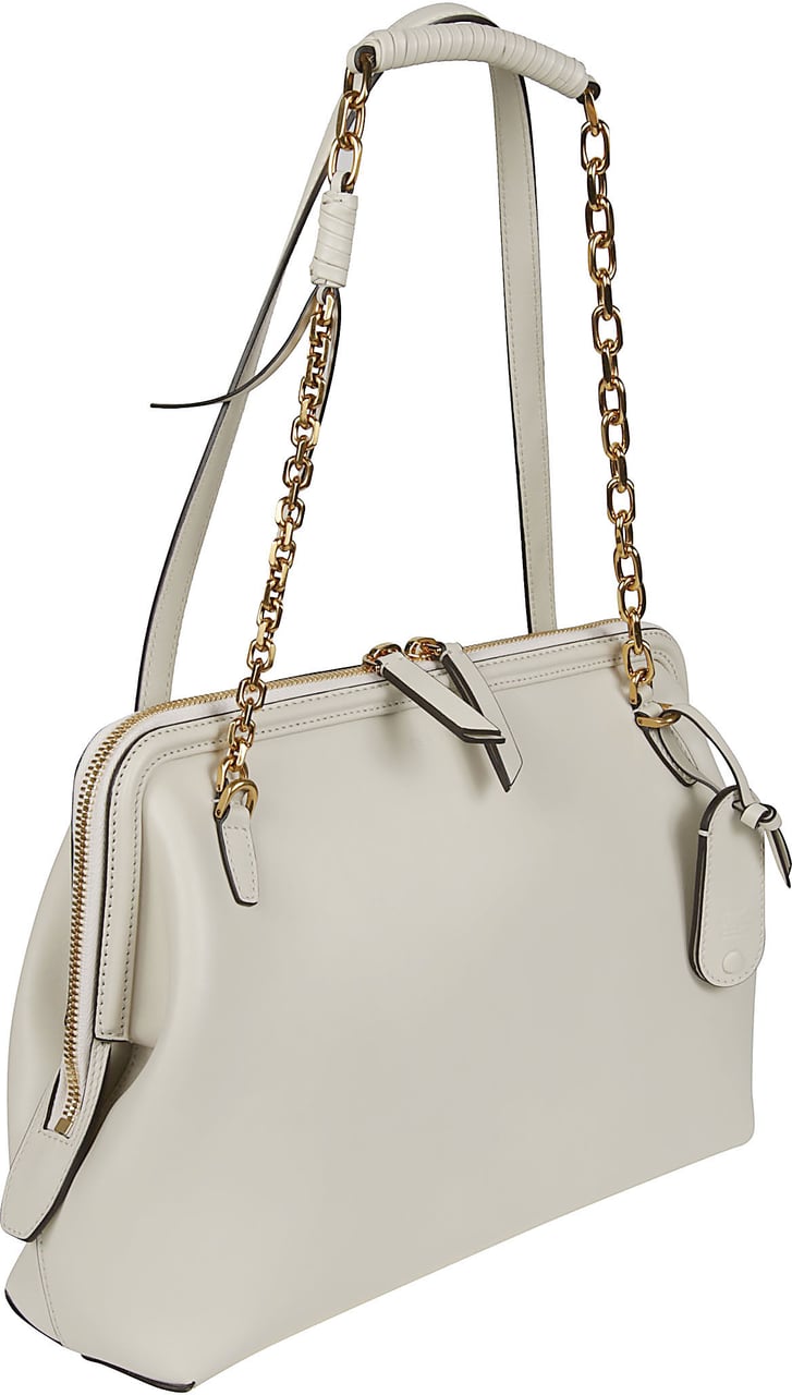 Etro Medium Doctor Shoulder Bag White Wit