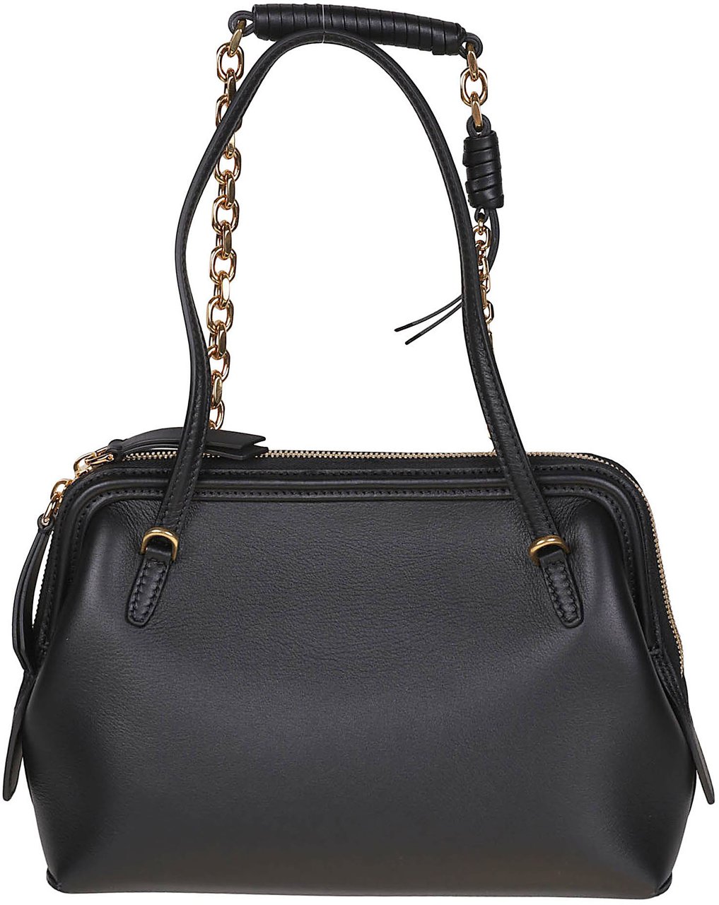 Etro Small Doctor Shoulder Bag Black Zwart