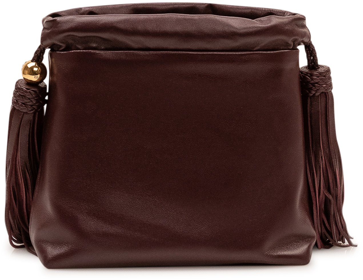 Etro Pochette con Nappe Laterali Bruin