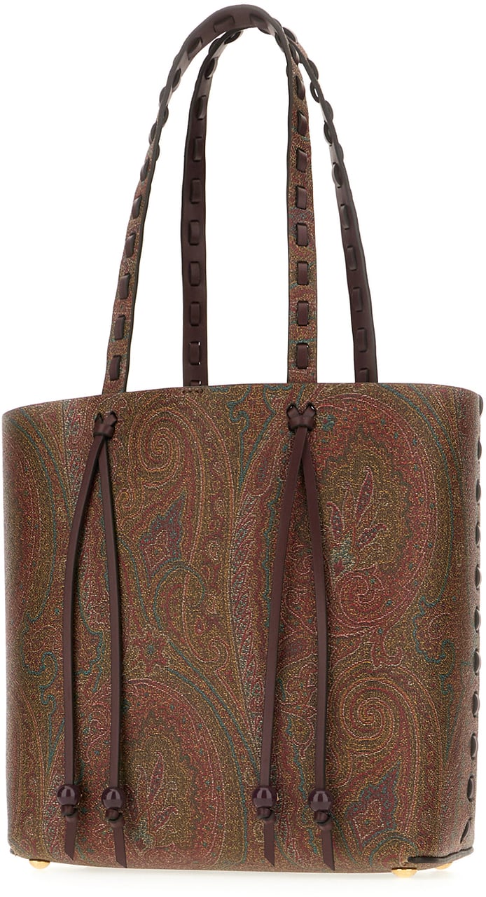 Etro Etro Multicolor leather shopping bag Divers