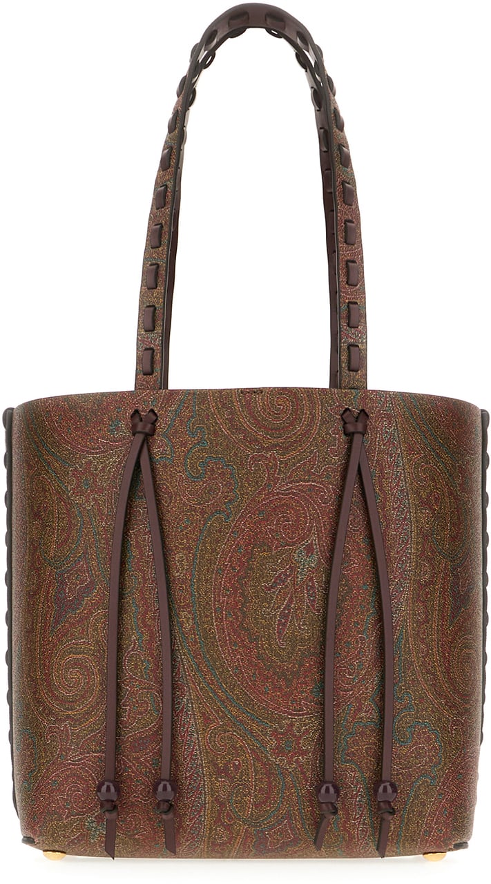 Etro Etro Multicolor leather shopping bag Divers
