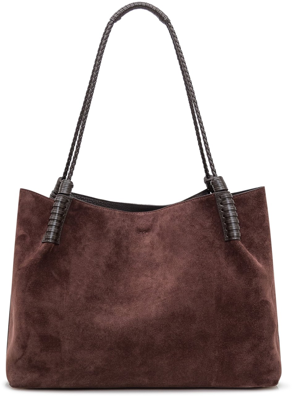 Etro Borsa a Tracolla in Pelle Scamosciata Bruin