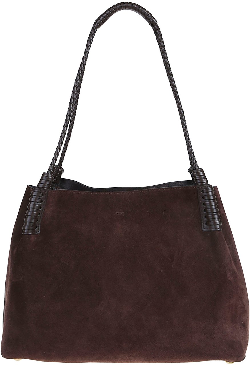 Etro Small Libra Shopping Bag Brown Bruin