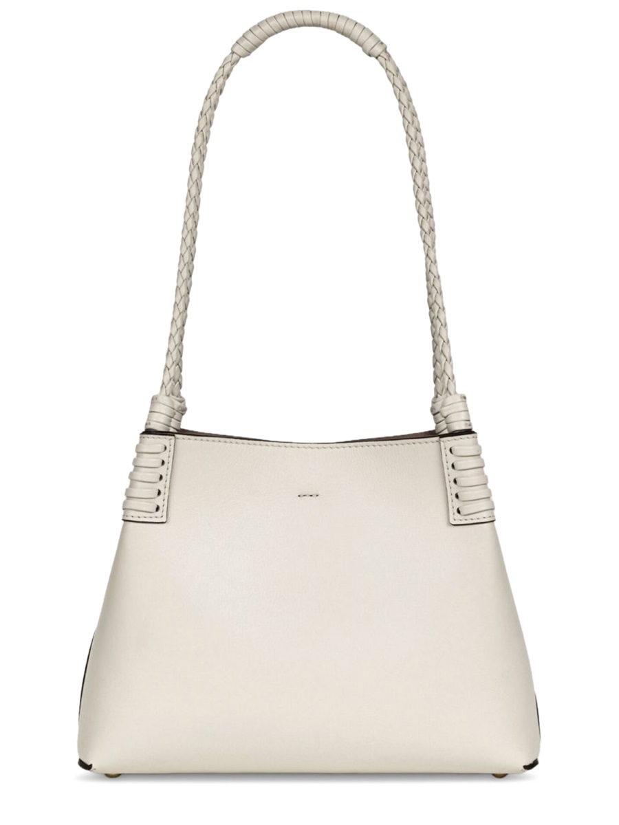 Etro Neutrals Libra Winged Horse Embossed Shopping Bag Neutraal