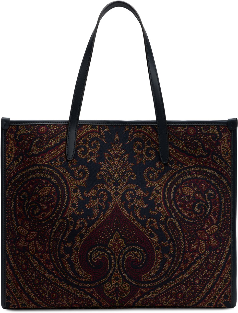 Etro Tote bag with paisley pattern Bruin