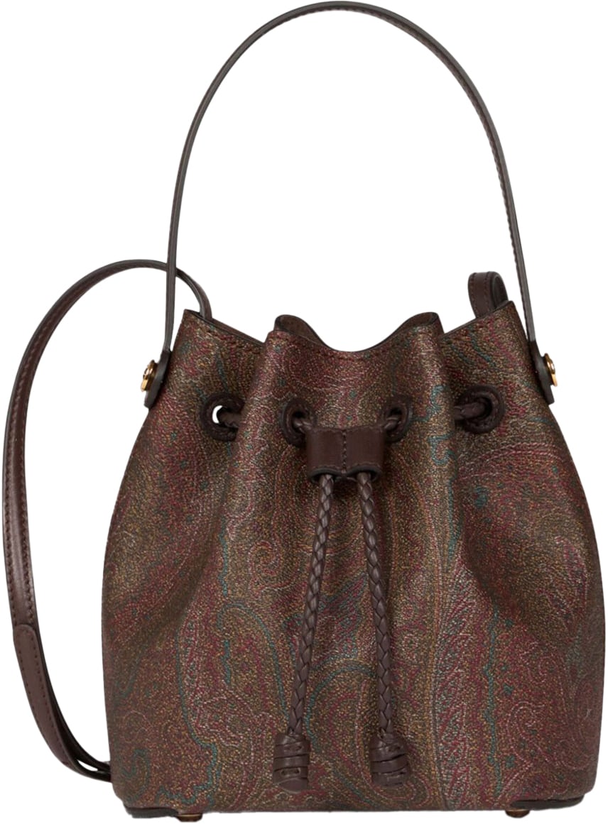 Etro Borsa a Secchiello Mini Bruin