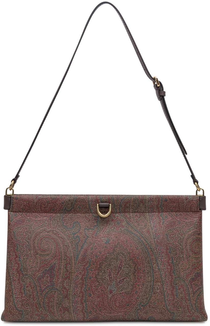 Etro Etro Pochette in Tessuto Paisley Bruin