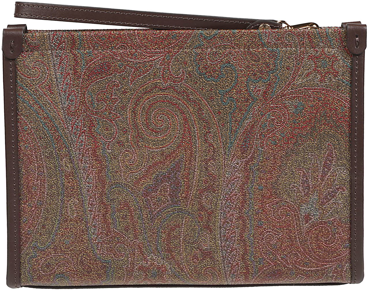 Etro Medium Arnica Pochette Brown Bruin