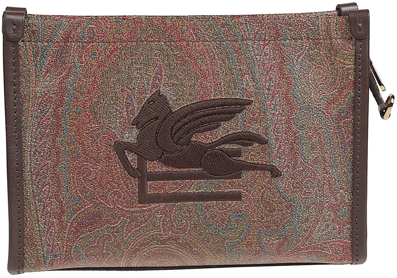 Etro Arnica Pochette Brown Bruin