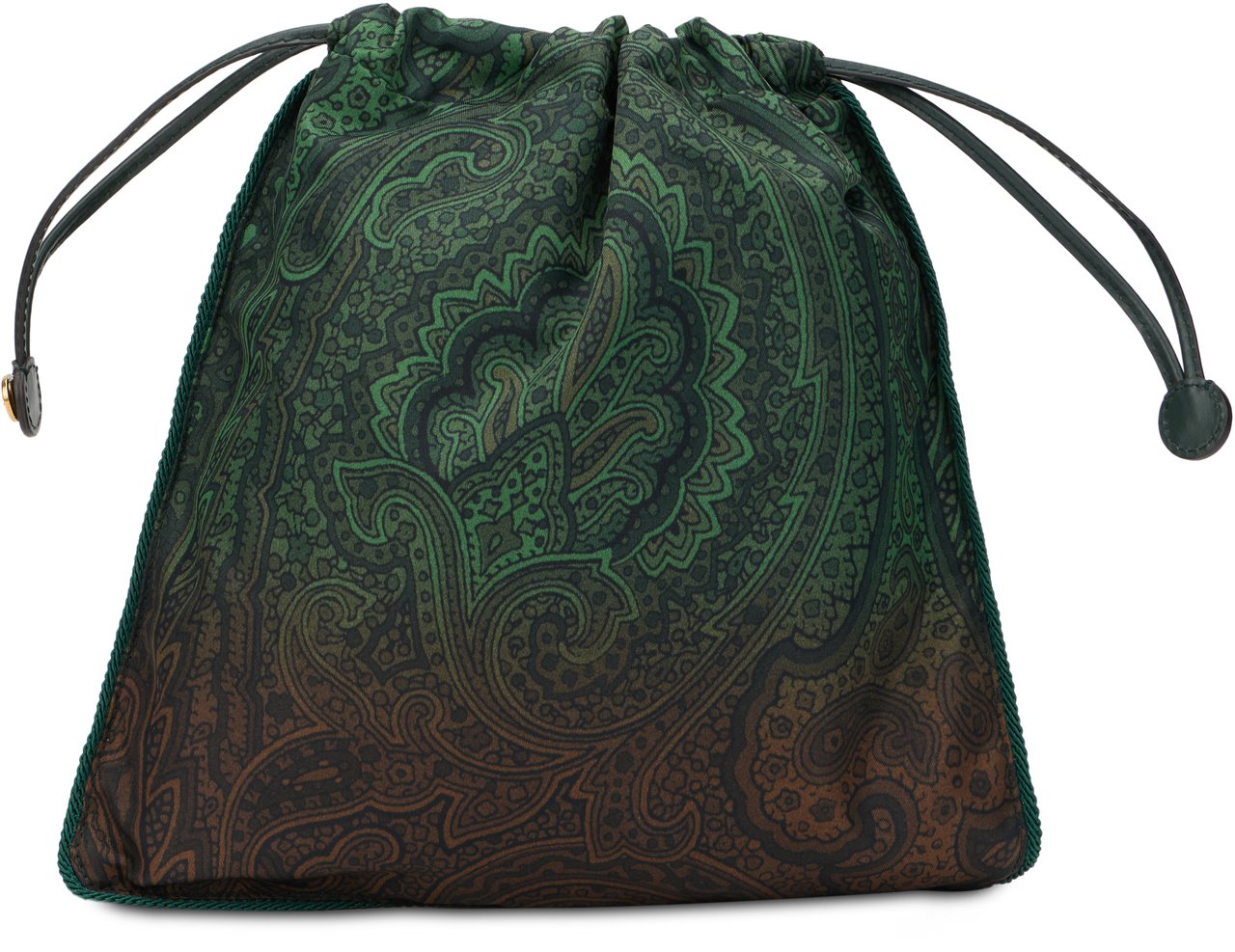 Etro Bosa bag with paisley pattern Groen