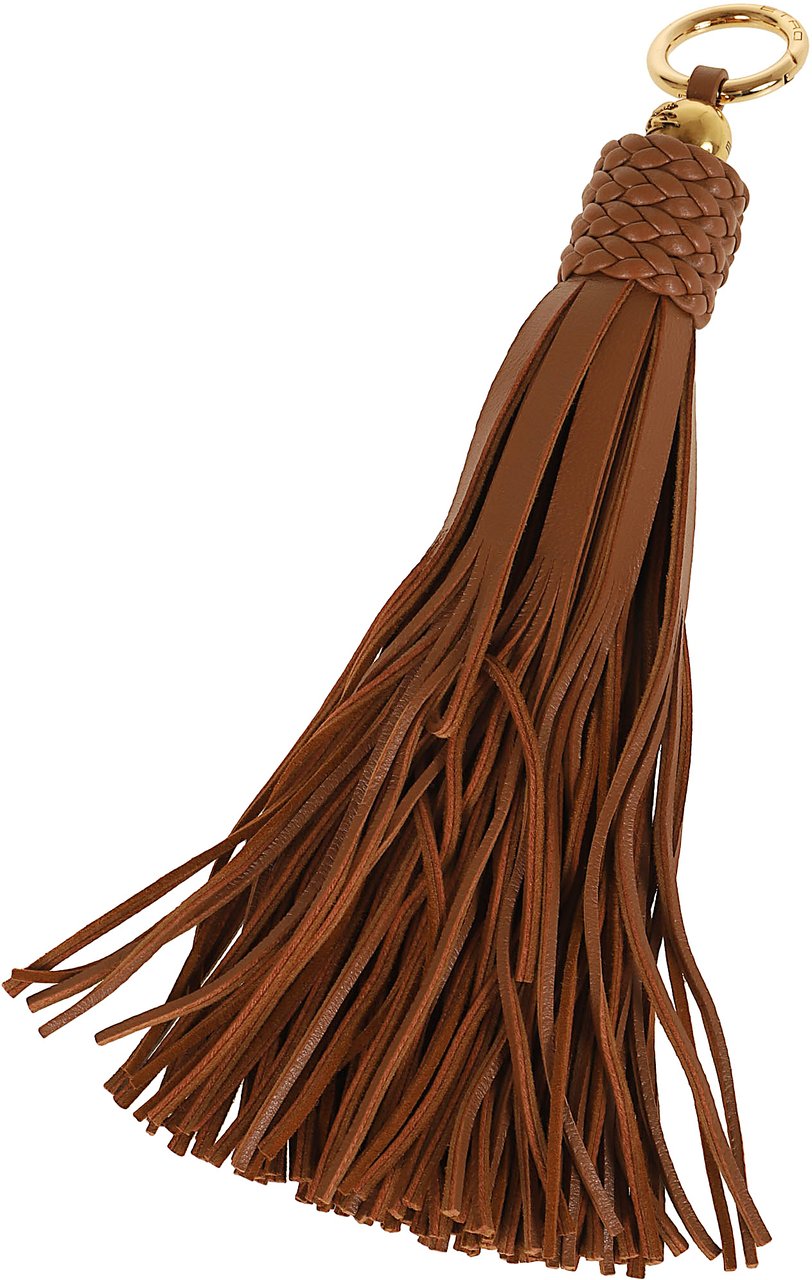 ETRO Charm Tassel Leather 23,5 cm Maroon