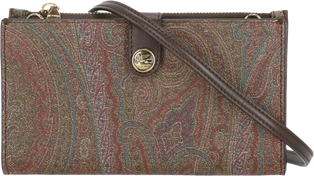 Etro Wallets Brown Bruin
