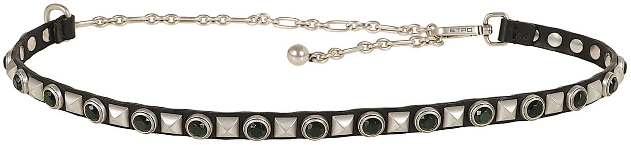 Etro ETRO Belt Studs 1,5 cm Zwart