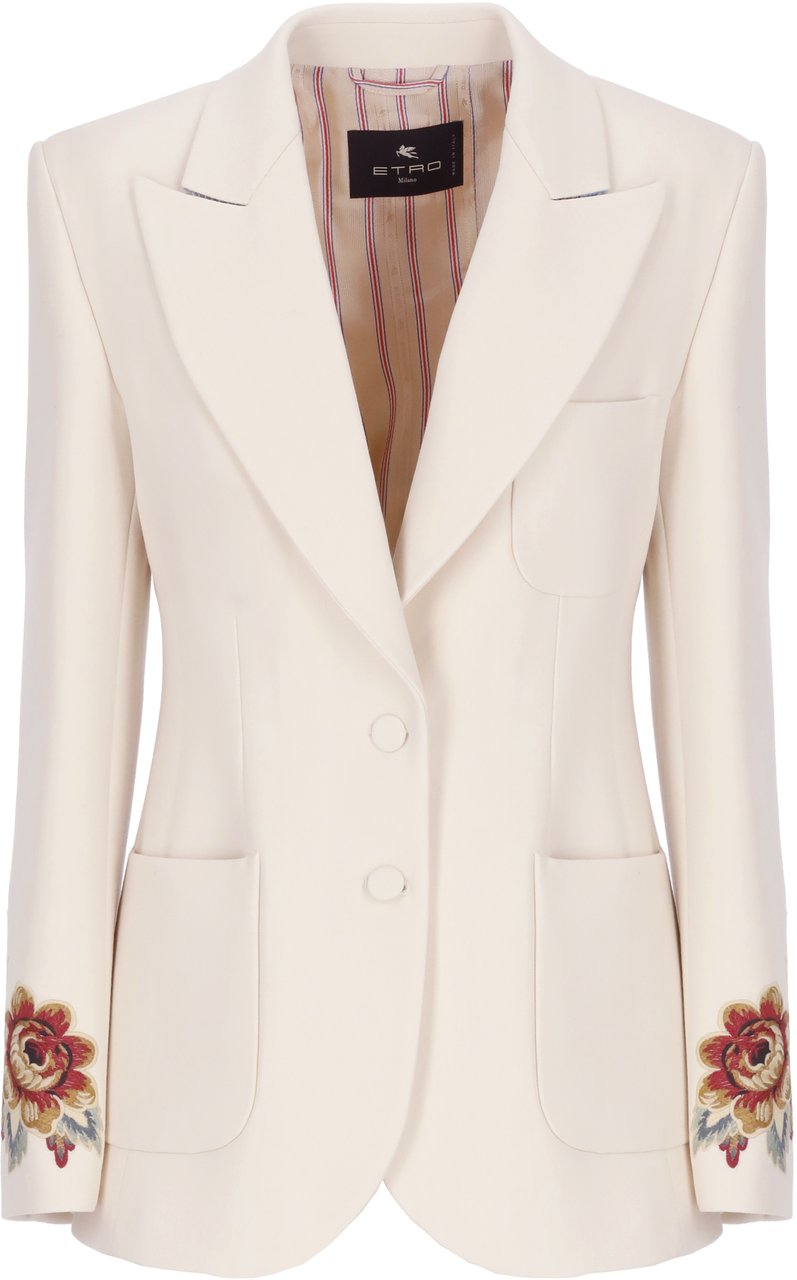 Etro Jackets Ivory Wit