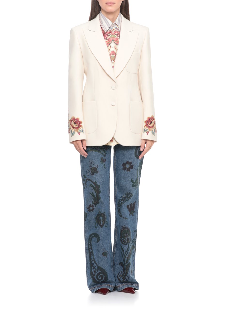 Etro Jackets Ivory Wit
