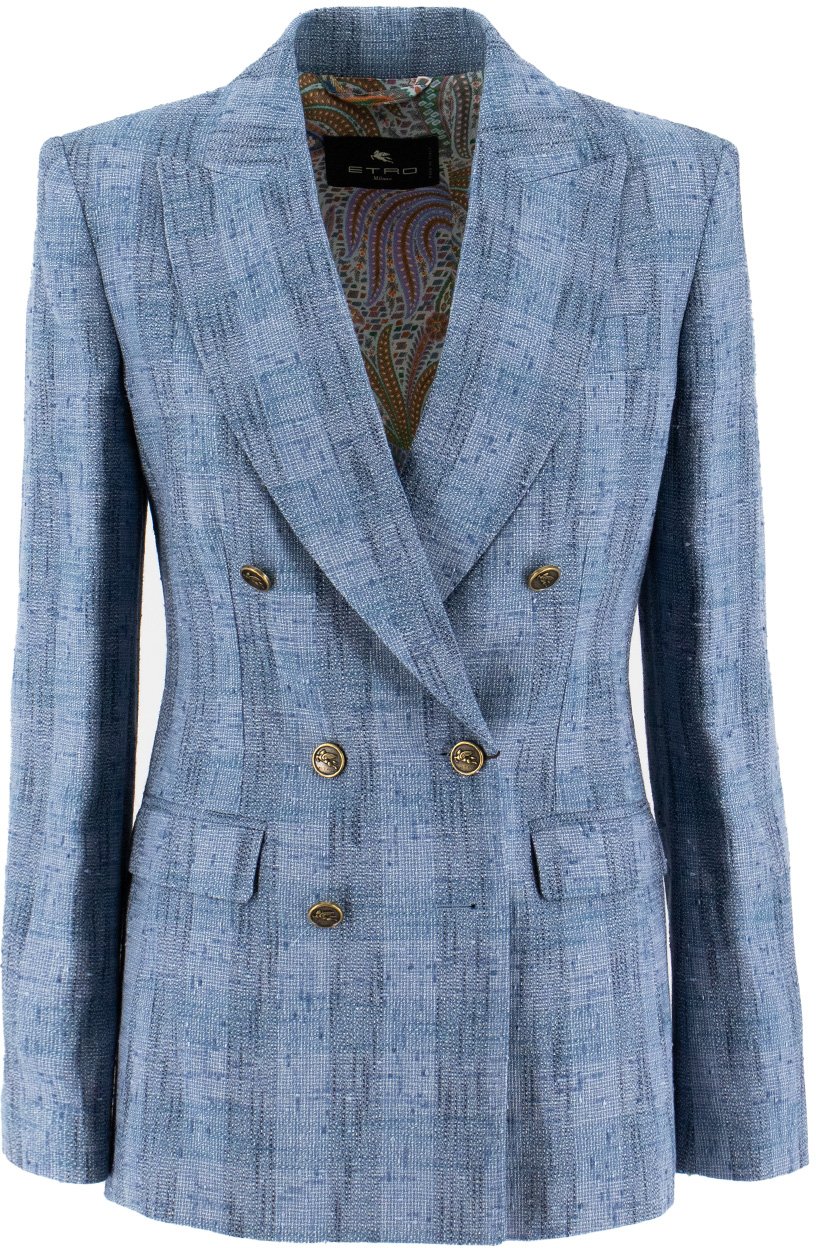 Etro Double-breasted jacket Divers