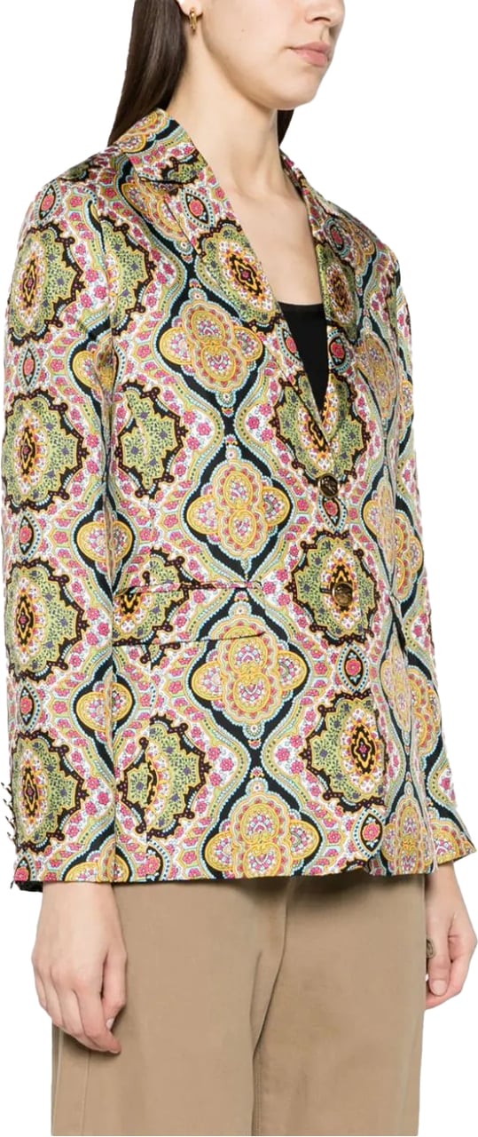 Etro jacket yellow Geel