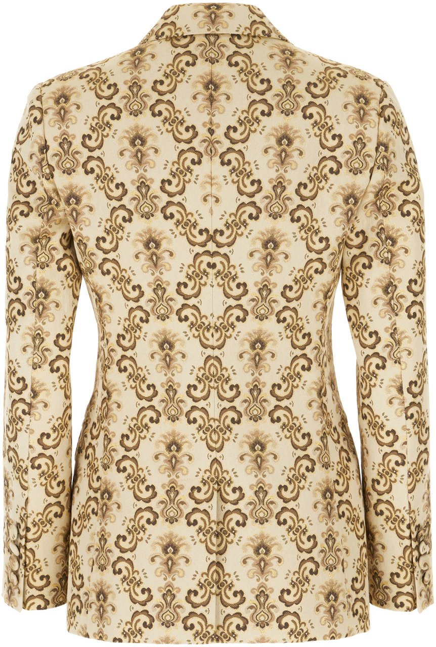 Etro Etro Embroidered polyester blend blazer Divers