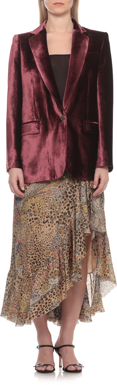 Etro Jackets Burgundy Maroon