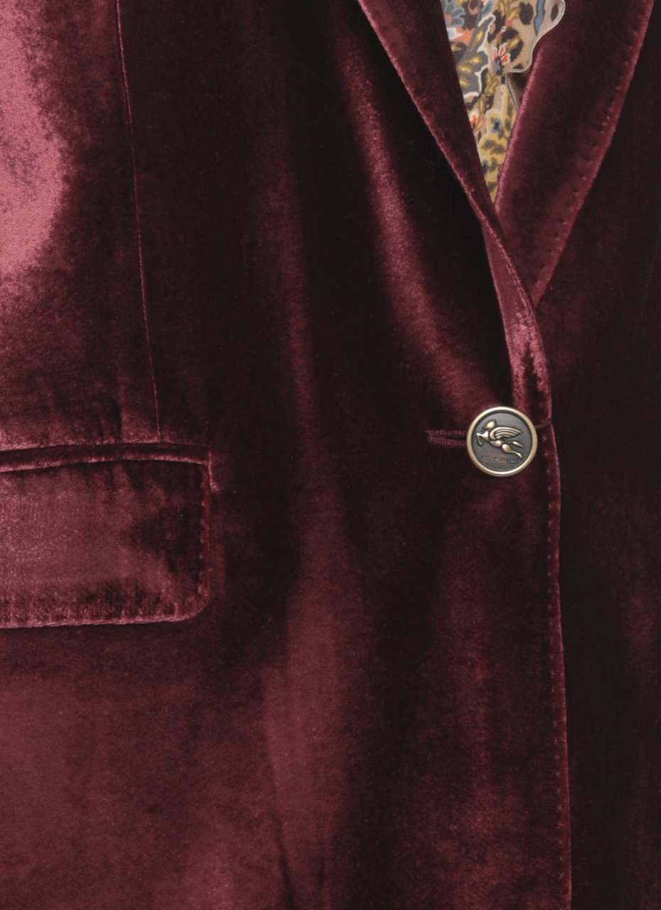 Etro Jackets Burgundy Maroon