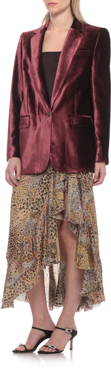 Etro Jackets Burgundy Maroon