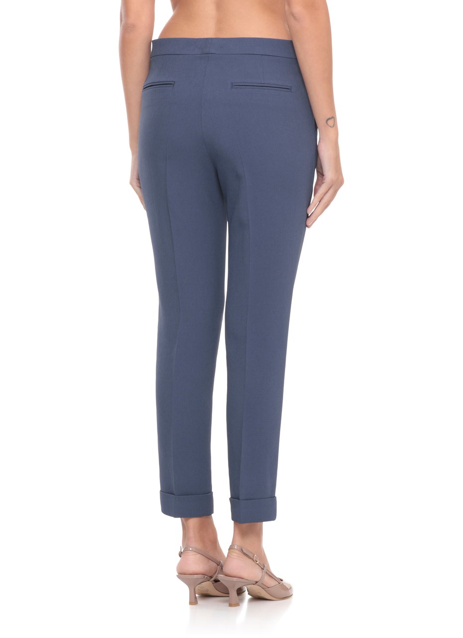Etro Trousers Blue Blauw