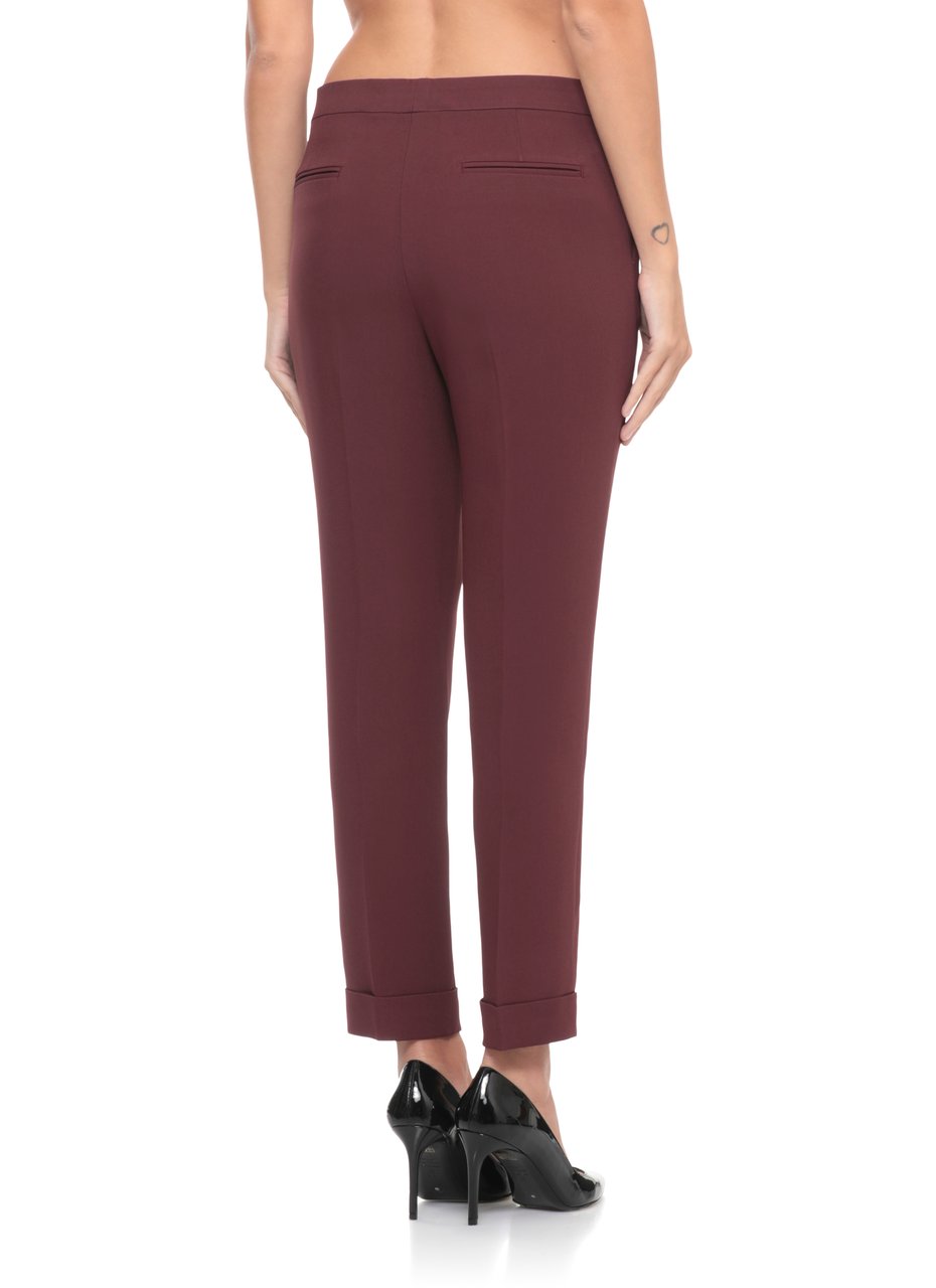 Etro Trousers Bordeaux Rood
