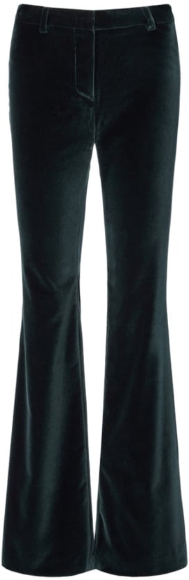 Etro Etro Pantaloni Verde Scuro Groen